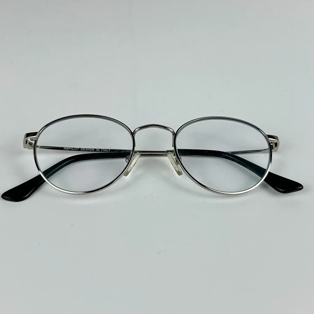 Ray-Ban RB2448 C03‎ Mens Eyeglasses Frame Black & Silver Full Rim 48-16-141 mm